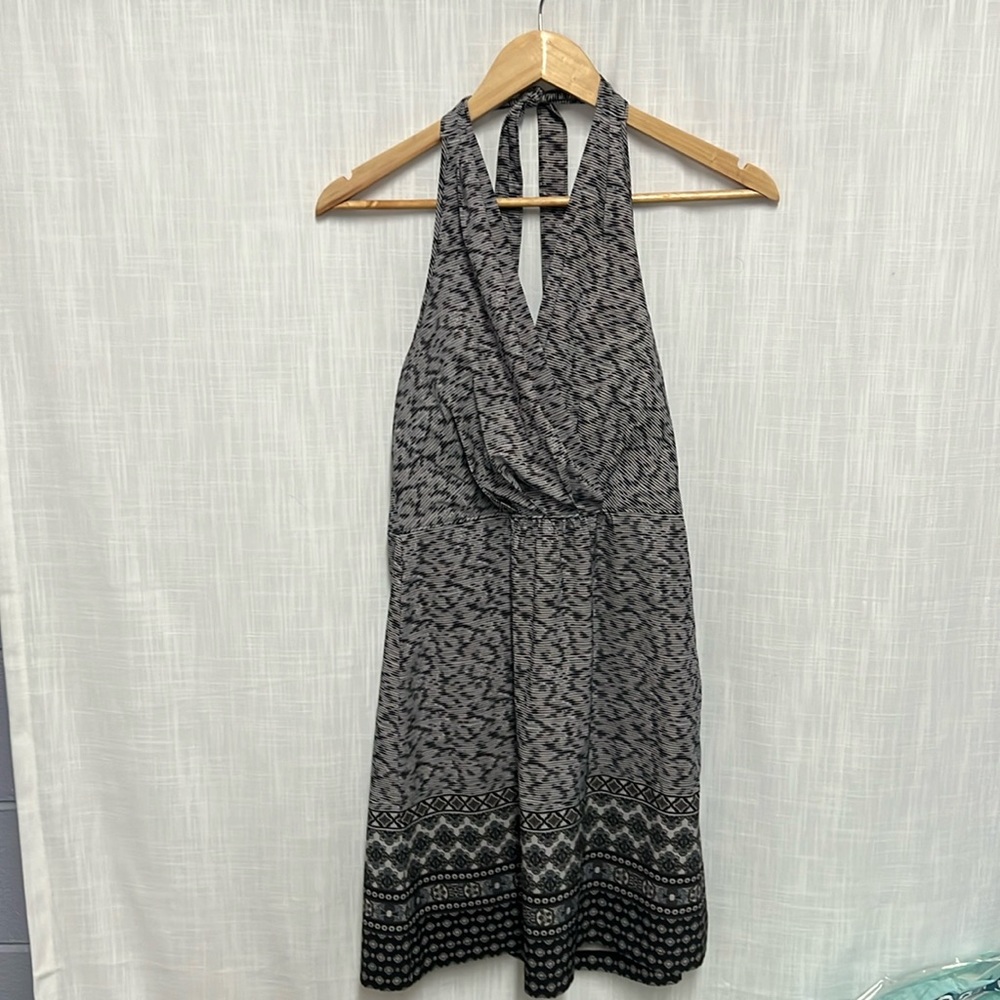 Athleta backless dress with bra pad